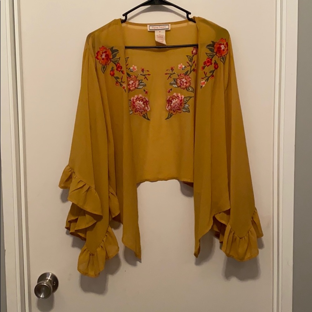 Floral cardigan